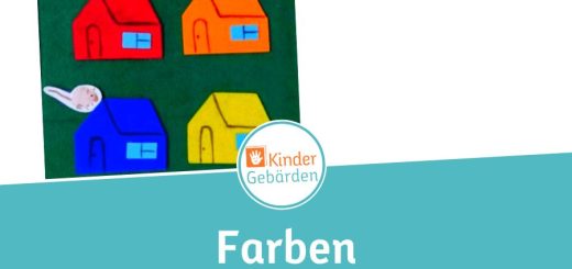 Farben Babyzeichen Kindergebärden Babygebärden