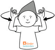 Babygebärden Kindergebärden Babyzeichensprache Kuh