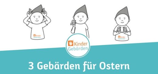 Ostern Kindergebärden Babygebärden Babyzeichensprache