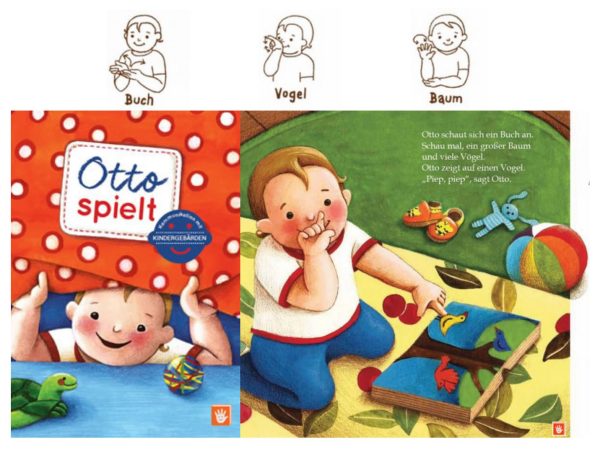 Otto Buch Babyzeichensprache Babygebärden Kindergebärden Babyzeichen