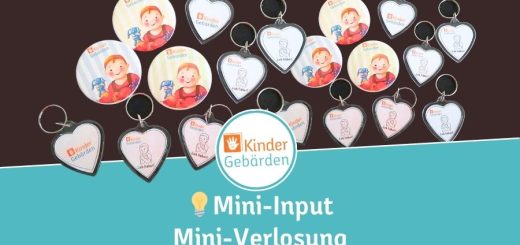 Verlosung Kindergebärden Babygebärden Babyzeichensprache